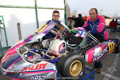 Valentin RONGIER — 18 & 19/03/2017 : 1ère manche du Championnat du Sud 2017 à Lavelanet (Photos Stéphane Agnus) 2017 — karting