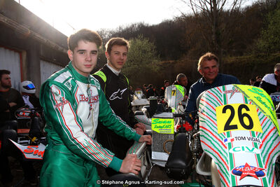 Tom VIDAL — 18 & 19/03/2017 : 1ère manche du Championnat du Sud 2017 à Lavelanet (Photos Stéphane Agnus) 2017 — karting