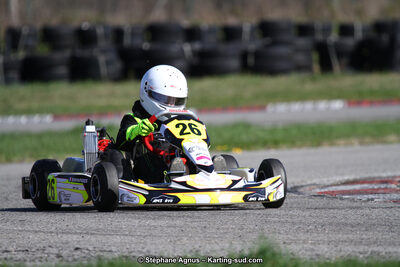 Quentin PAGES — 18 & 19/03/2017 : 1ère manche du Championnat du Sud 2017 à Lavelanet (Photos Stéphane Agnus) 2017 — karting