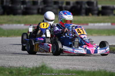 Jules XUEREB — 18 & 19/03/2017 : 1ère manche du Championnat du Sud 2017 à Lavelanet (Photos Stéphane Agnus) 2017 — karting