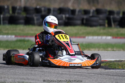 18 & 19/03/2017 : 1ère manche du Championnat du Sud 2017 à Lavelanet (Photos Stéphane Agnus) 2017 — karting
