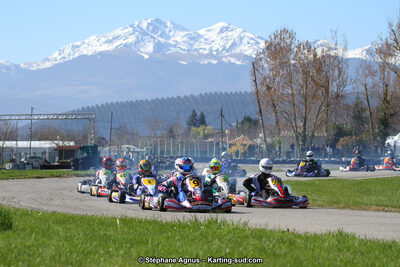 18 & 19/03/2017 : 1ère manche du Championnat du Sud 2017 à Lavelanet (Photos Stéphane Agnus) 2017 — karting