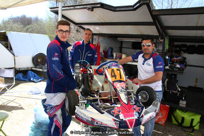Valentin RONGIER — 18 & 19/03/2017 : 1ère manche du Championnat du Sud 2017 à Lavelanet (Photos Stéphane Agnus) 2017 — karting