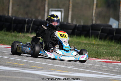 Bernard BAA PUYOULET — 18 & 19/03/2017 : 1ère manche du Championnat du Sud 2017 à Lavelanet (Photos Stéphane Agnus) 2017 — karting