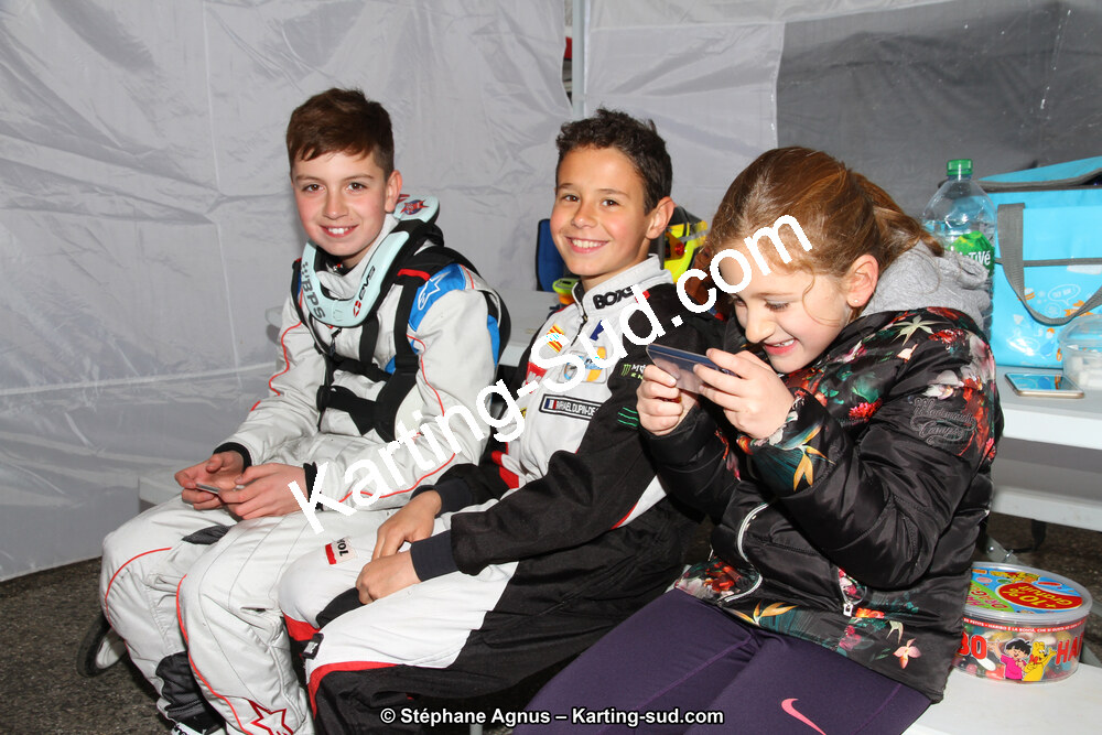 Raphaël DUPIN DE OLIVEIRA — 18 & 19/03/2017 : 1ère manche du Championnat du Sud 2017 à Lavelanet (Photos Stéphane Agnus) 2017 — karting