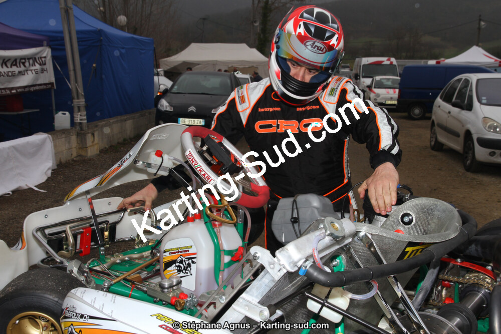 Julien TARROUX — 18 & 19/03/2017 : 1ère manche du Championnat du Sud 2017 à Lavelanet (Photos Stéphane Agnus) 2017 — karting