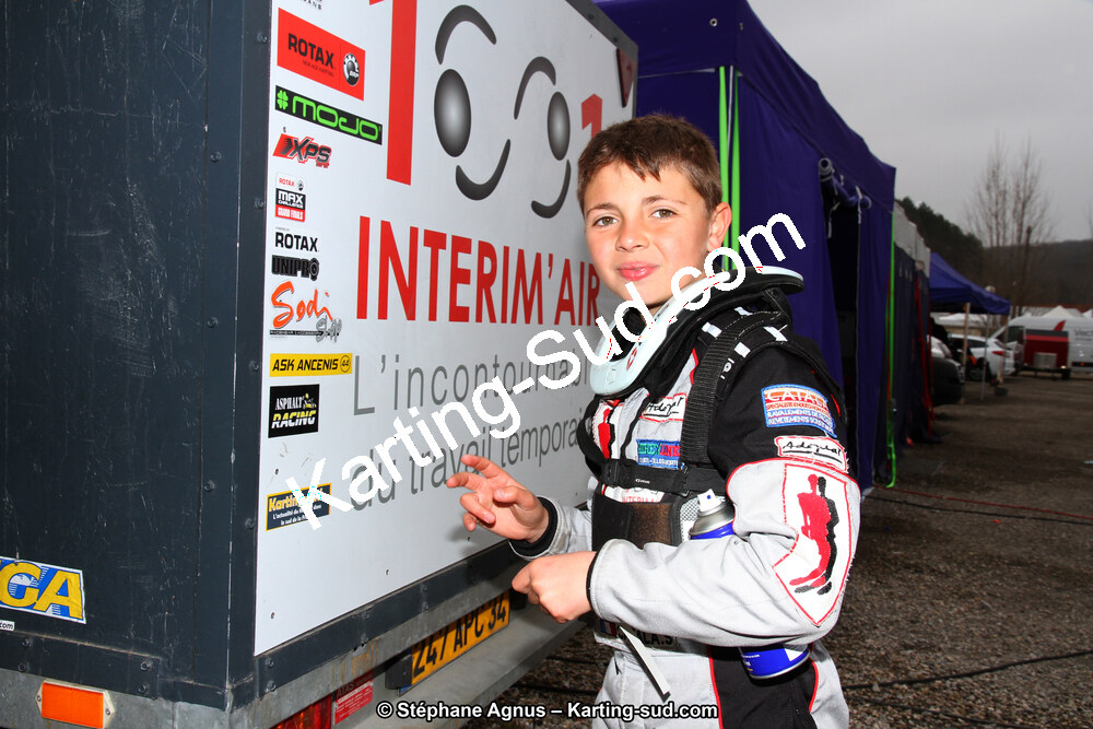 Sacha CATALA — 18 & 19/03/2017 : 1ère manche du Championnat du Sud 2017 à Lavelanet (Photos Stéphane Agnus) 2017 — karting