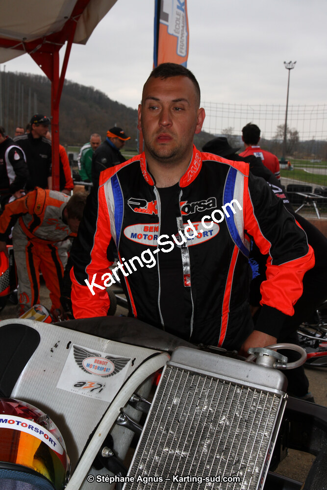 Christophe BENOIT — 18 & 19/03/2017 : 1ère manche du Championnat du Sud 2017 à Lavelanet (Photos Stéphane Agnus) 2017 — karting
