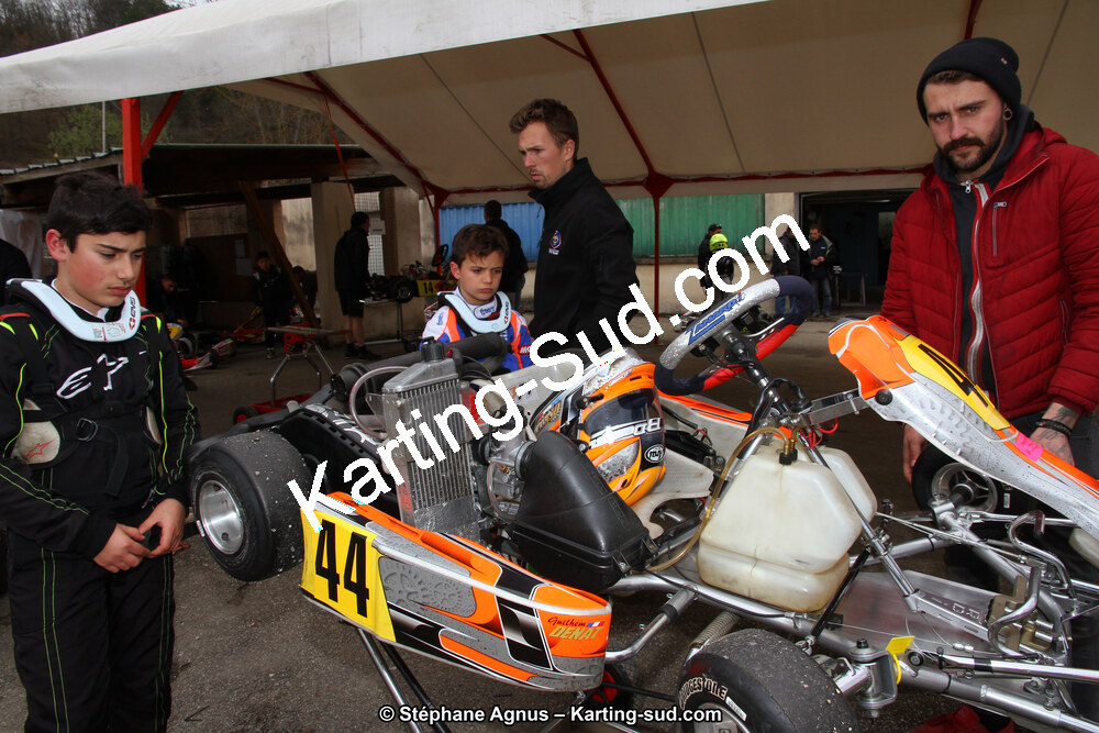 Yohan ROSSEL — 18 & 19/03/2017 : 1ère manche du Championnat du Sud 2017 à Lavelanet (Photos Stéphane Agnus) 2017 — karting
