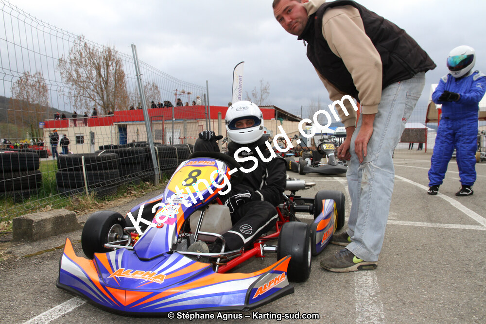 Gregory CAZAJOUS — 18 & 19/03/2017 : 1ère manche du Championnat du Sud 2017 à Lavelanet (Photos Stéphane Agnus) 2017 — karting