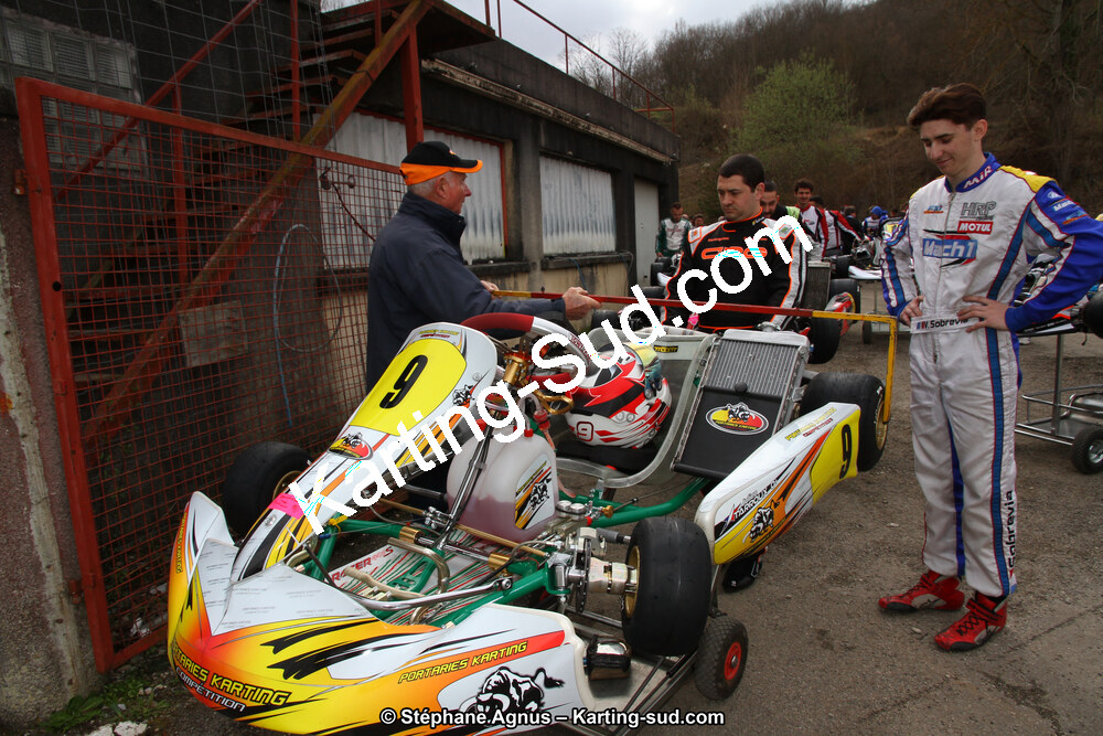 Julien TARROUX, Viny SOBREVIA — 18 & 19/03/2017 : 1ère manche du Championnat du Sud 2017 à Lavelanet (Photos Stéphane Agnus) 2017 — karting