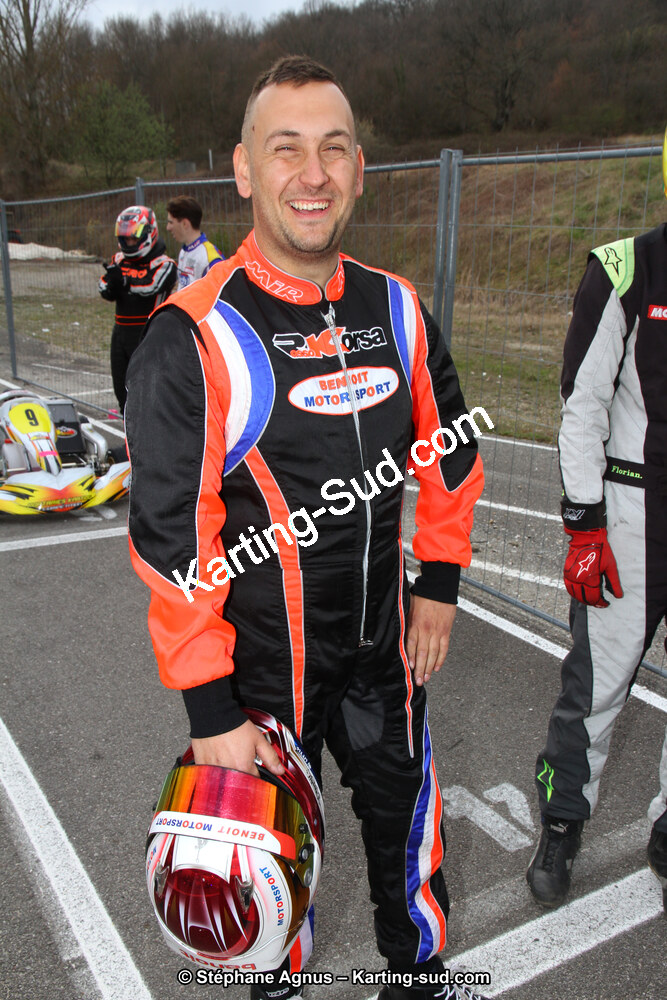 Christophe BENOIT — 18 & 19/03/2017 : 1ère manche du Championnat du Sud 2017 à Lavelanet (Photos Stéphane Agnus) 2017 — karting