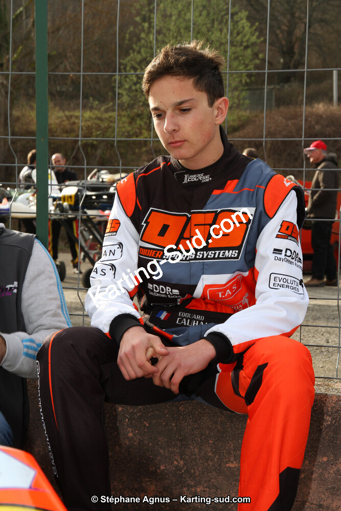 Edouard CAUHAUPE — 18 & 19/03/2017 : 1ère manche du Championnat du Sud 2017 à Lavelanet (Photos Stéphane Agnus) 2017 — karting