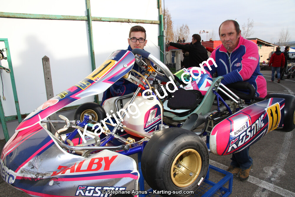 Valentin RONGIER — 18 & 19/03/2017 : 1ère manche du Championnat du Sud 2017 à Lavelanet (Photos Stéphane Agnus) 2017 — karting