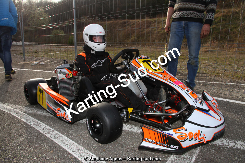 18 & 19/03/2017 : 1ère manche du Championnat du Sud 2017 à Lavelanet (Photos Stéphane Agnus) 2017 — karting