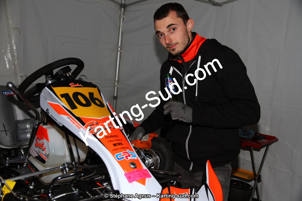 Nicolas PEREZ — 18 & 19/03/2017 : 1ère manche du Championnat du Sud 2017 à Lavelanet (Photos Stéphane Agnus) 2017 — karting