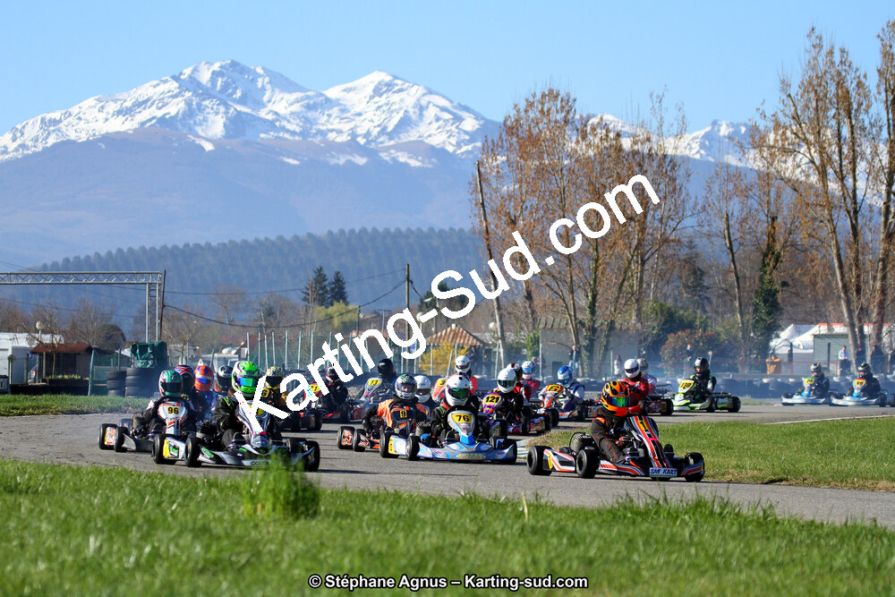 18 & 19/03/2017 : 1ère manche du Championnat du Sud 2017 à Lavelanet (Photos Stéphane Agnus) 2017 — karting