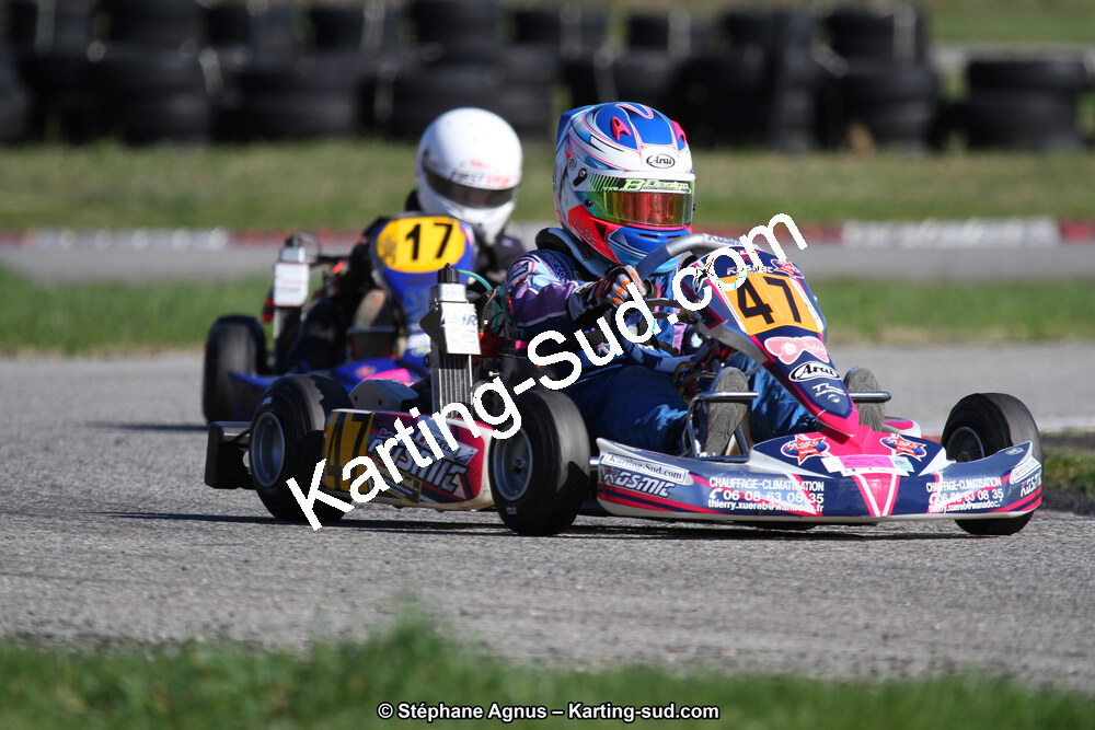 Jules XUEREB — 18 & 19/03/2017 : 1ère manche du Championnat du Sud 2017 à Lavelanet (Photos Stéphane Agnus) 2017 — karting