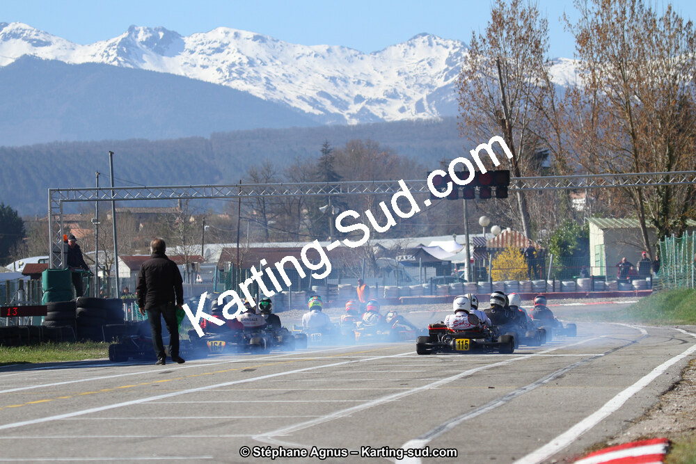 18 & 19/03/2017 : 1ère manche du Championnat du Sud 2017 à Lavelanet (Photos Stéphane Agnus) 2017 — karting