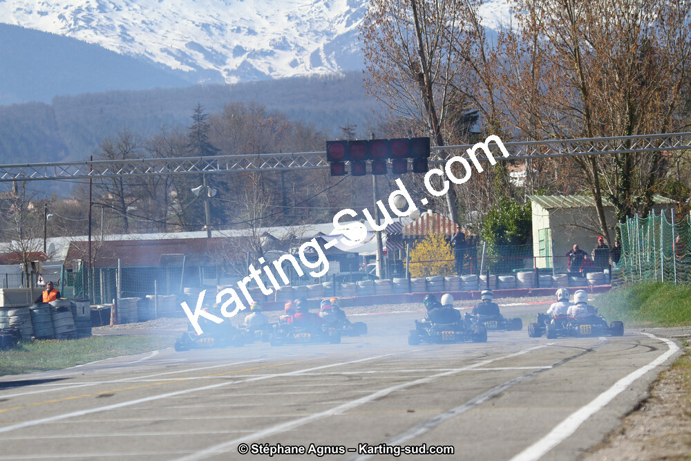 18 & 19/03/2017 : 1ère manche du Championnat du Sud 2017 à Lavelanet (Photos Stéphane Agnus) 2017 — karting