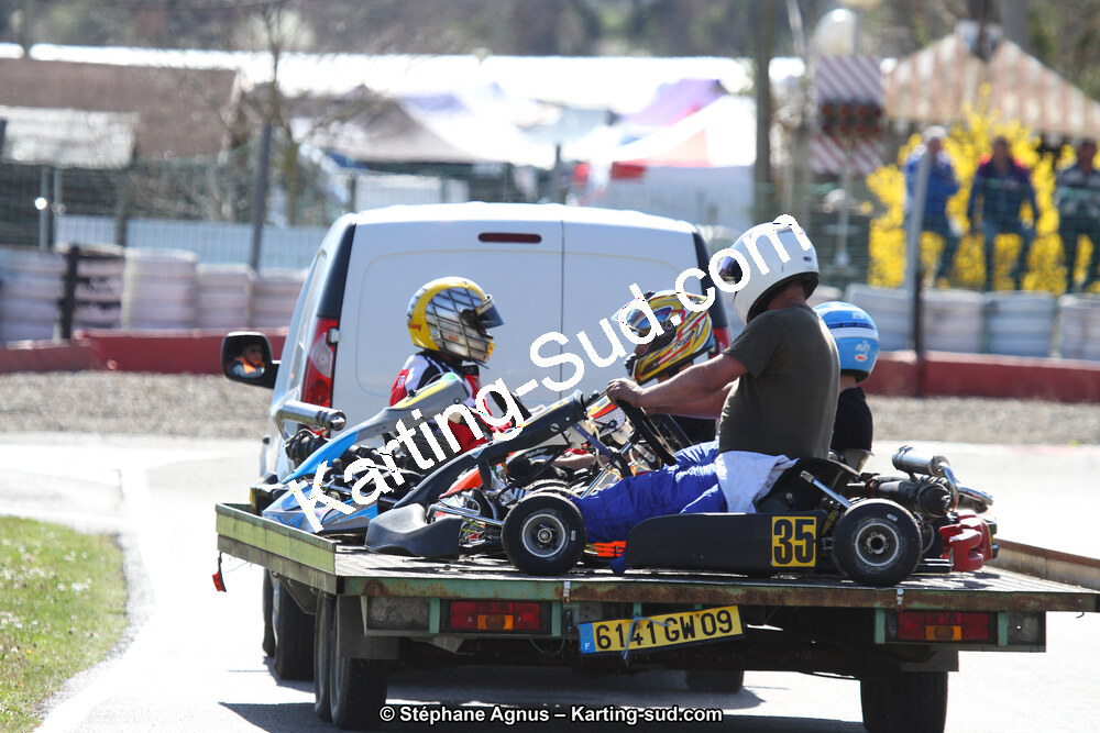 18 & 19/03/2017 : 1ère manche du Championnat du Sud 2017 à Lavelanet (Photos Stéphane Agnus) 2017 — karting