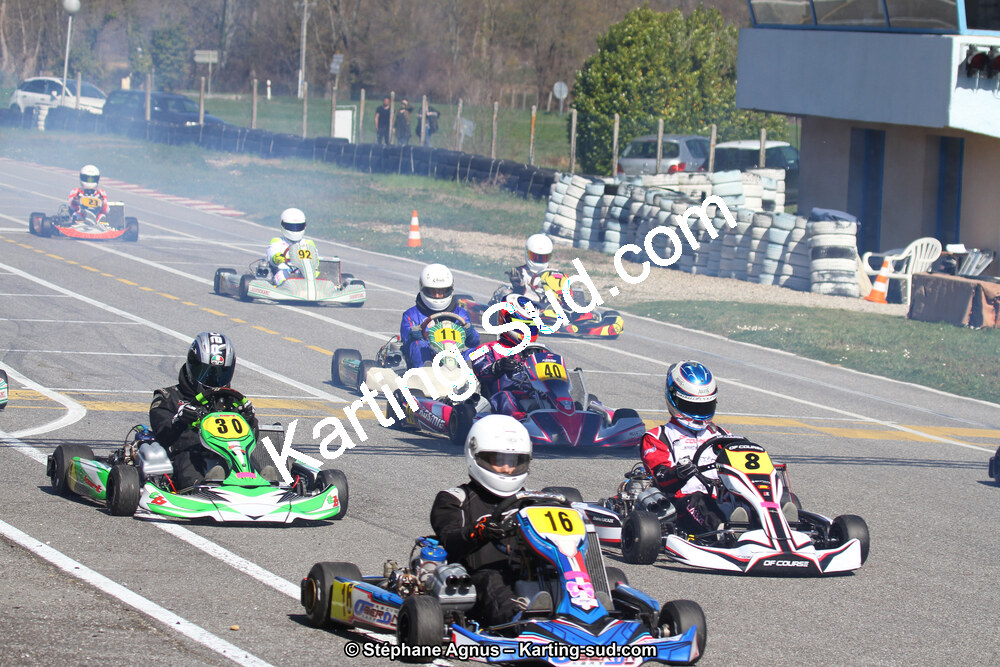 18 & 19/03/2017 : 1ère manche du Championnat du Sud 2017 à Lavelanet (Photos Stéphane Agnus) 2017 — karting