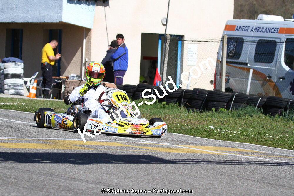 18 & 19/03/2017 : 1ère manche du Championnat du Sud 2017 à Lavelanet (Photos Stéphane Agnus) 2017 — karting