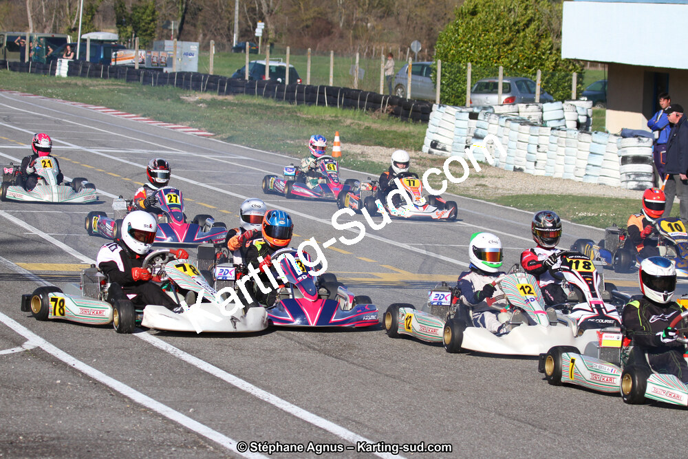 18 & 19/03/2017 : 1ère manche du Championnat du Sud 2017 à Lavelanet (Photos Stéphane Agnus) 2017 — karting