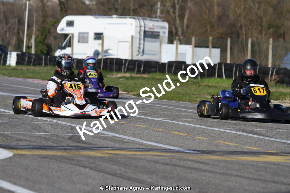 18 & 19/03/2017 : 1ère manche du Championnat du Sud 2017 à Lavelanet (Photos Stéphane Agnus) 2017 — karting