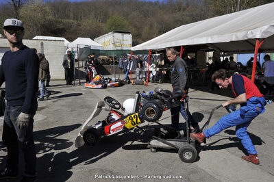 18 & 19/03/2017 : 1ère manche du Championnat du Sud 2017 à Lavelanet (Photos Patrick Lascombes) 2017 — karting