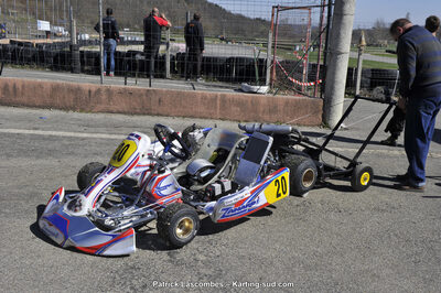 18 & 19/03/2017 : 1ère manche du Championnat du Sud 2017 à Lavelanet (Photos Patrick Lascombes) 2017 — karting