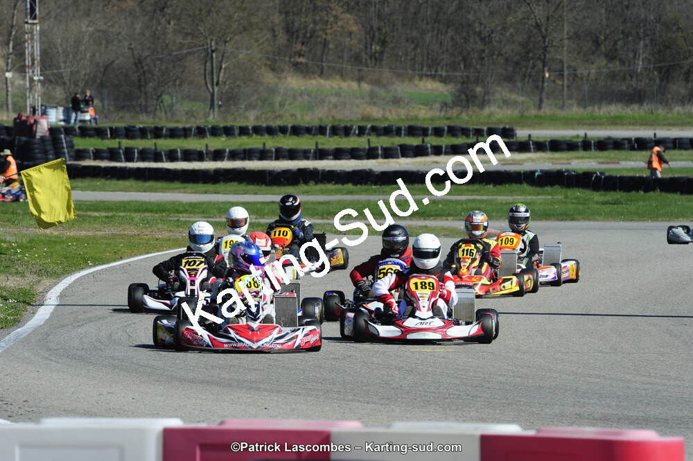 18 & 19/03/2017 : 1ère manche du Championnat du Sud 2017 à Lavelanet (Photos Patrick Lascombes) 2017 — karting