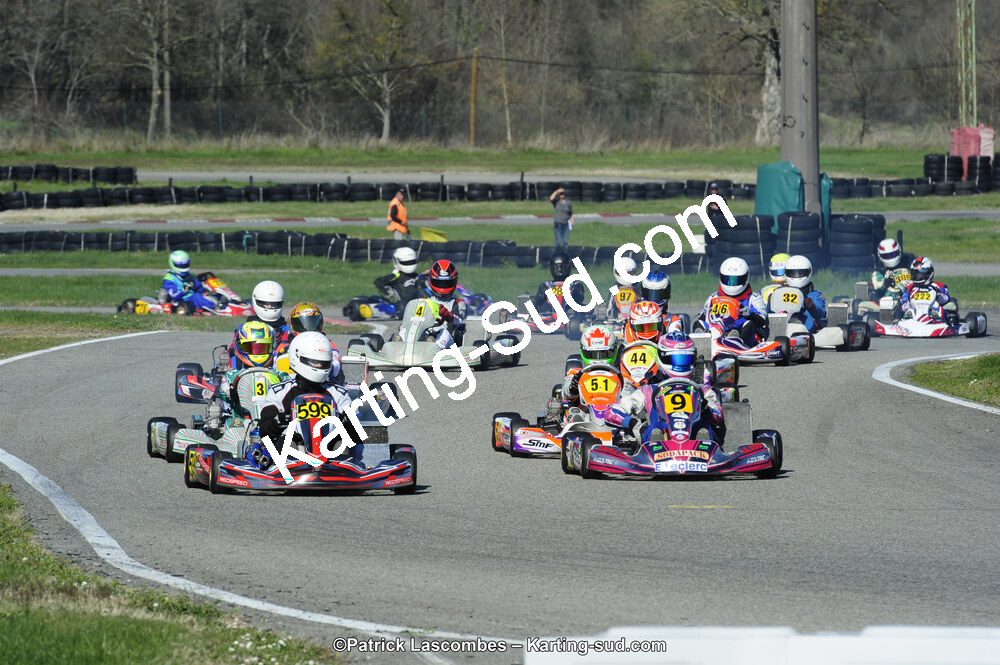 18 & 19/03/2017 : 1ère manche du Championnat du Sud 2017 à Lavelanet (Photos Patrick Lascombes) 2017 — karting