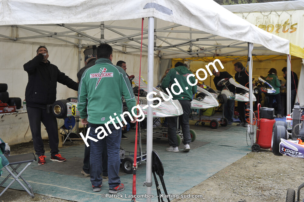 18 & 19/03/2017 : 1ère manche du Championnat du Sud 2017 à Lavelanet (Photos Patrick Lascombes) 2017 — karting
