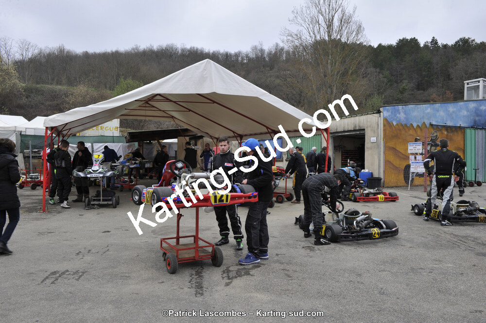 18 & 19/03/2017 : 1ère manche du Championnat du Sud 2017 à Lavelanet (Photos Patrick Lascombes) 2017 — karting