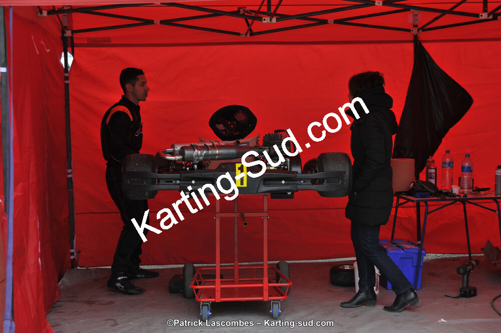 18 & 19/03/2017 : 1ère manche du Championnat du Sud 2017 à Lavelanet (Photos Patrick Lascombes) 2017 — karting