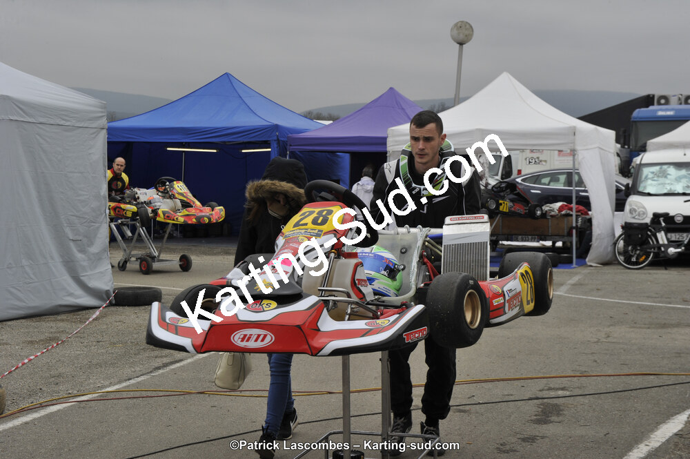 18 & 19/03/2017 : 1ère manche du Championnat du Sud 2017 à Lavelanet (Photos Patrick Lascombes) 2017 — karting