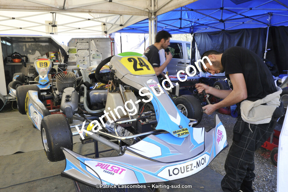 18 & 19/03/2017 : 1ère manche du Championnat du Sud 2017 à Lavelanet (Photos Patrick Lascombes) 2017 — karting