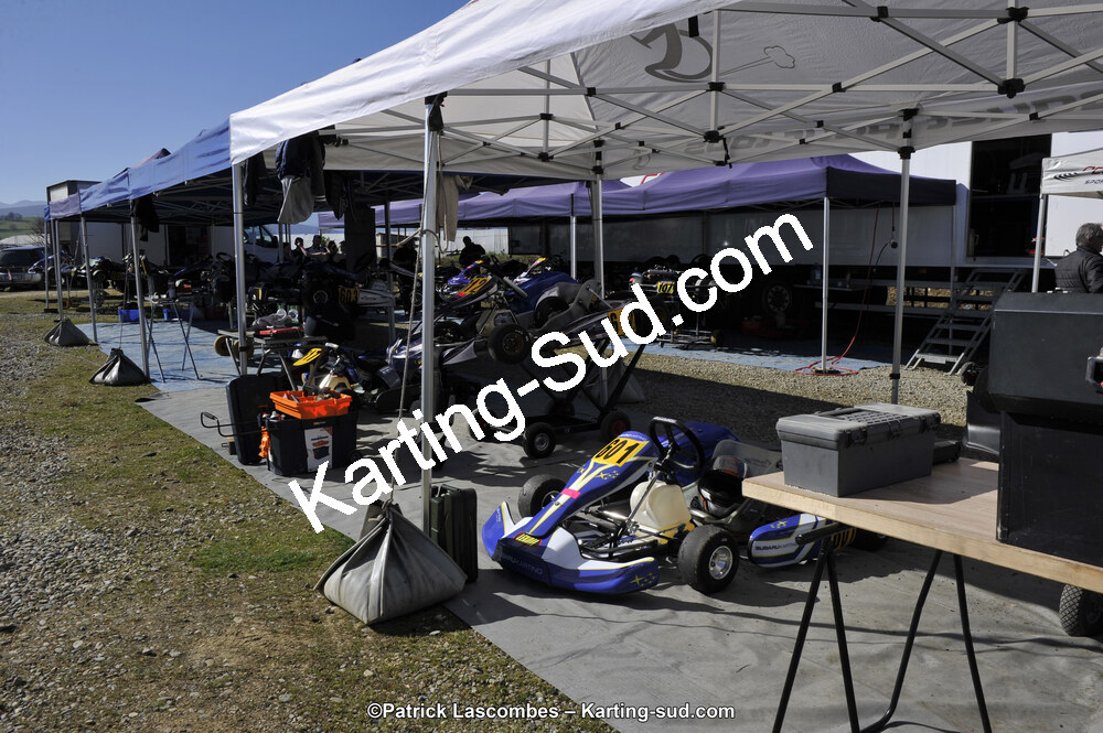 18 & 19/03/2017 : 1ère manche du Championnat du Sud 2017 à Lavelanet (Photos Patrick Lascombes) 2017 — karting