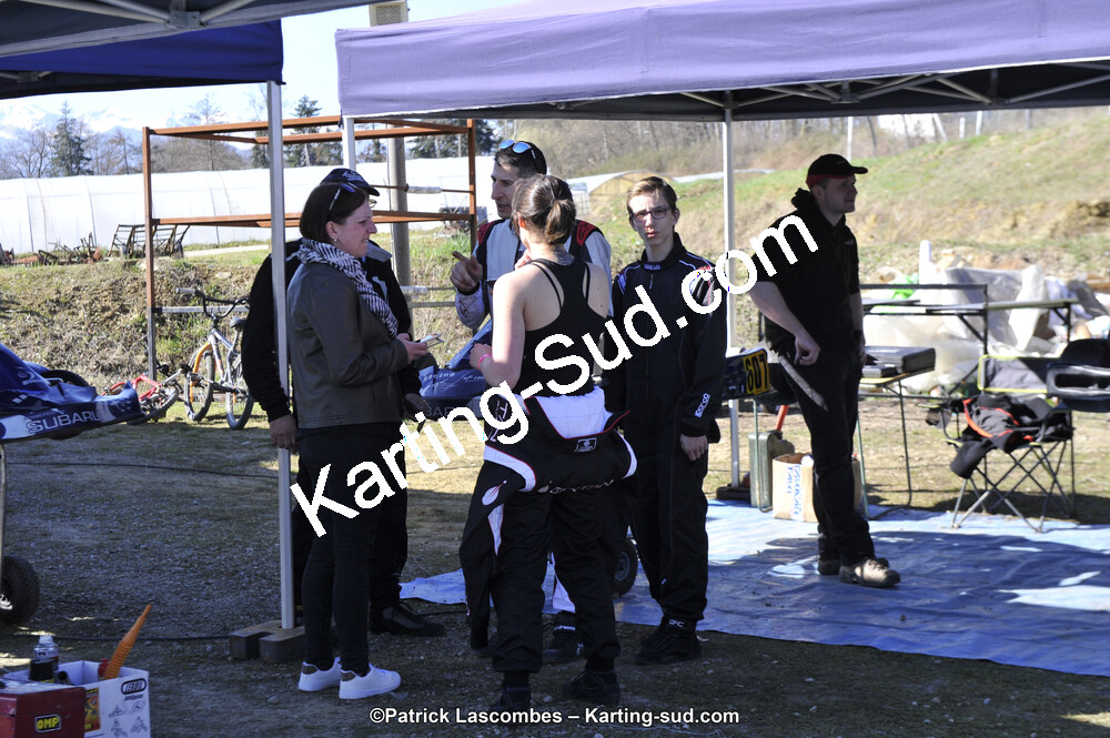 18 & 19/03/2017 : 1ère manche du Championnat du Sud 2017 à Lavelanet (Photos Patrick Lascombes) 2017 — karting