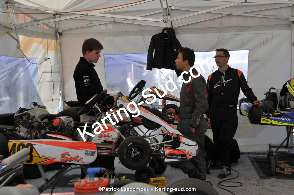 18 & 19/03/2017 : 1ère manche du Championnat du Sud 2017 à Lavelanet (Photos Patrick Lascombes) 2017 — karting