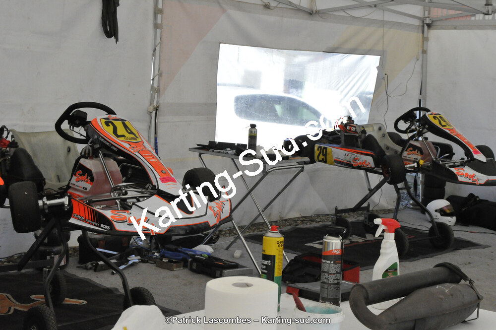 18 & 19/03/2017 : 1ère manche du Championnat du Sud 2017 à Lavelanet (Photos Patrick Lascombes) 2017 — karting