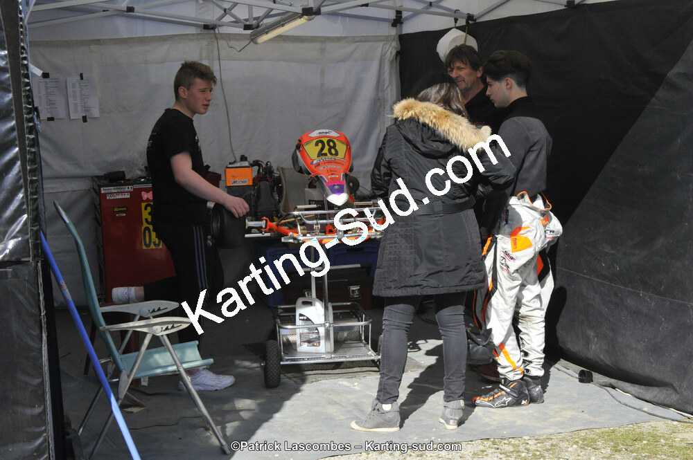 18 & 19/03/2017 : 1ère manche du Championnat du Sud 2017 à Lavelanet (Photos Patrick Lascombes) 2017 — karting
