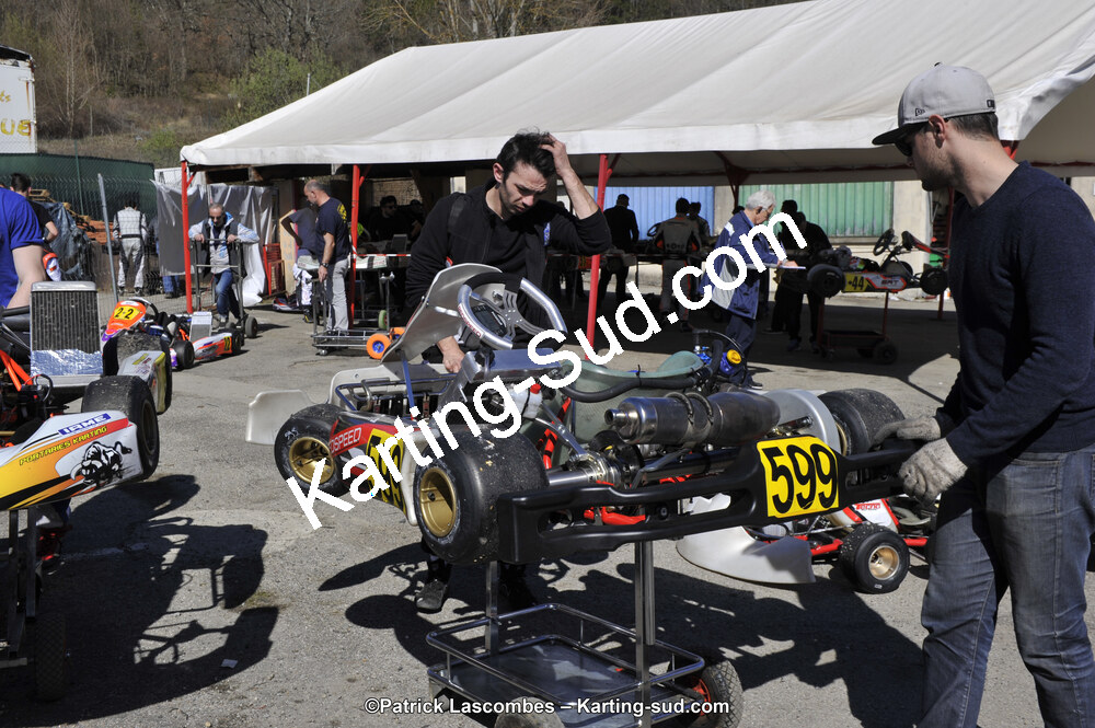 18 & 19/03/2017 : 1ère manche du Championnat du Sud 2017 à Lavelanet (Photos Patrick Lascombes) 2017 — karting