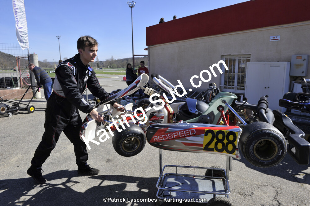 18 & 19/03/2017 : 1ère manche du Championnat du Sud 2017 à Lavelanet (Photos Patrick Lascombes) 2017 — karting