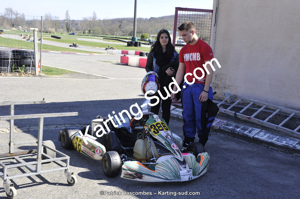 18 & 19/03/2017 : 1ère manche du Championnat du Sud 2017 à Lavelanet (Photos Patrick Lascombes) 2017 — karting