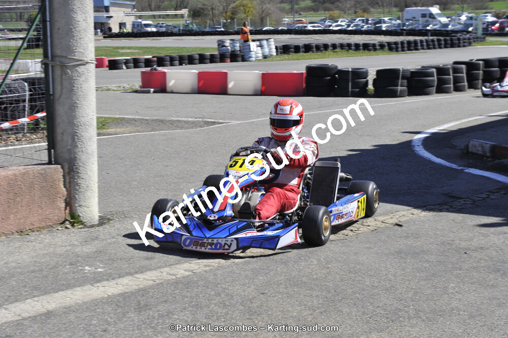18 & 19/03/2017 : 1ère manche du Championnat du Sud 2017 à Lavelanet (Photos Patrick Lascombes) 2017 — karting