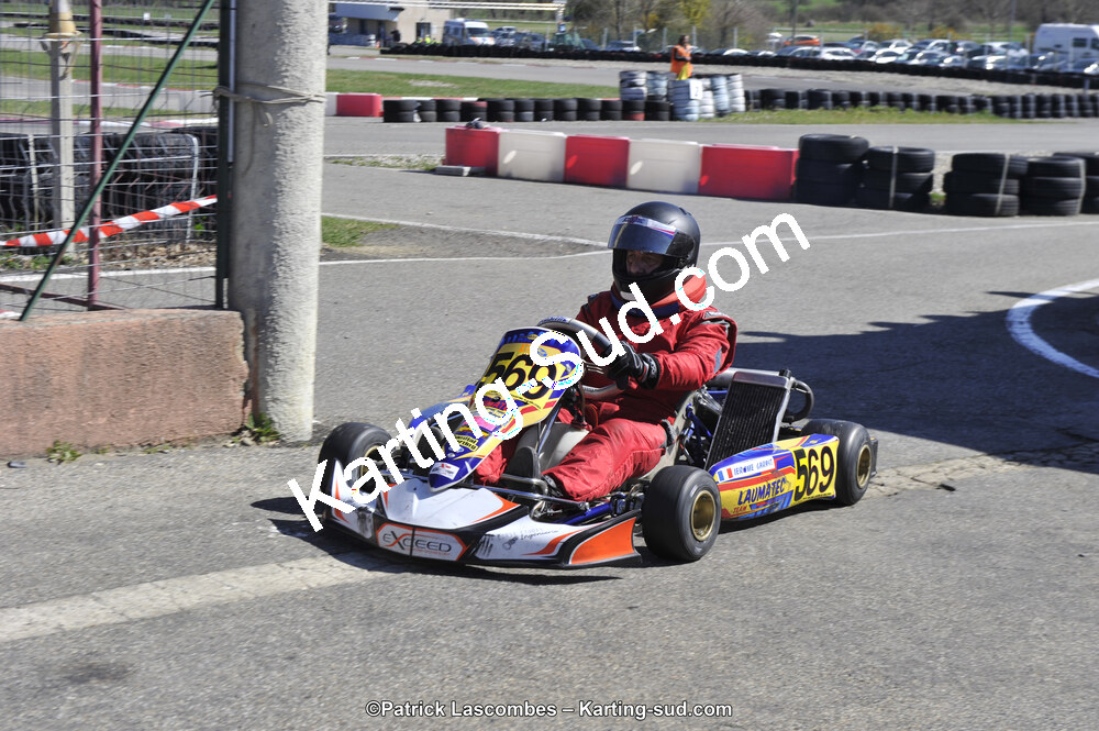 18 & 19/03/2017 : 1ère manche du Championnat du Sud 2017 à Lavelanet (Photos Patrick Lascombes) 2017 — karting