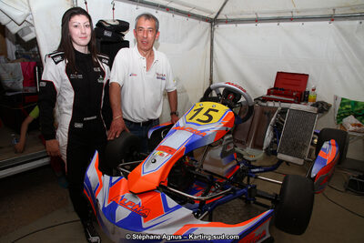 Jean François MOURGUES, Maritchu MOURGUES — 8 & 9/04/2017 : 2ème manche du Championnat du Sud 2017 à Ganges (Photos Stéphane Agnus) 2017 — karting