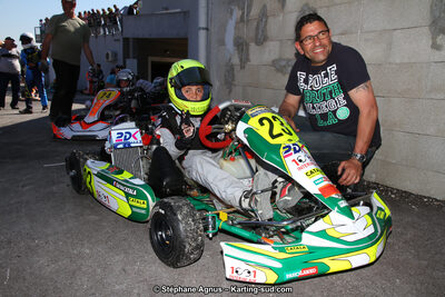 Eric CATALA — 8 & 9/04/2017 : 2ème manche du Championnat du Sud 2017 à Ganges (Photos Stéphane Agnus) 2017 — karting